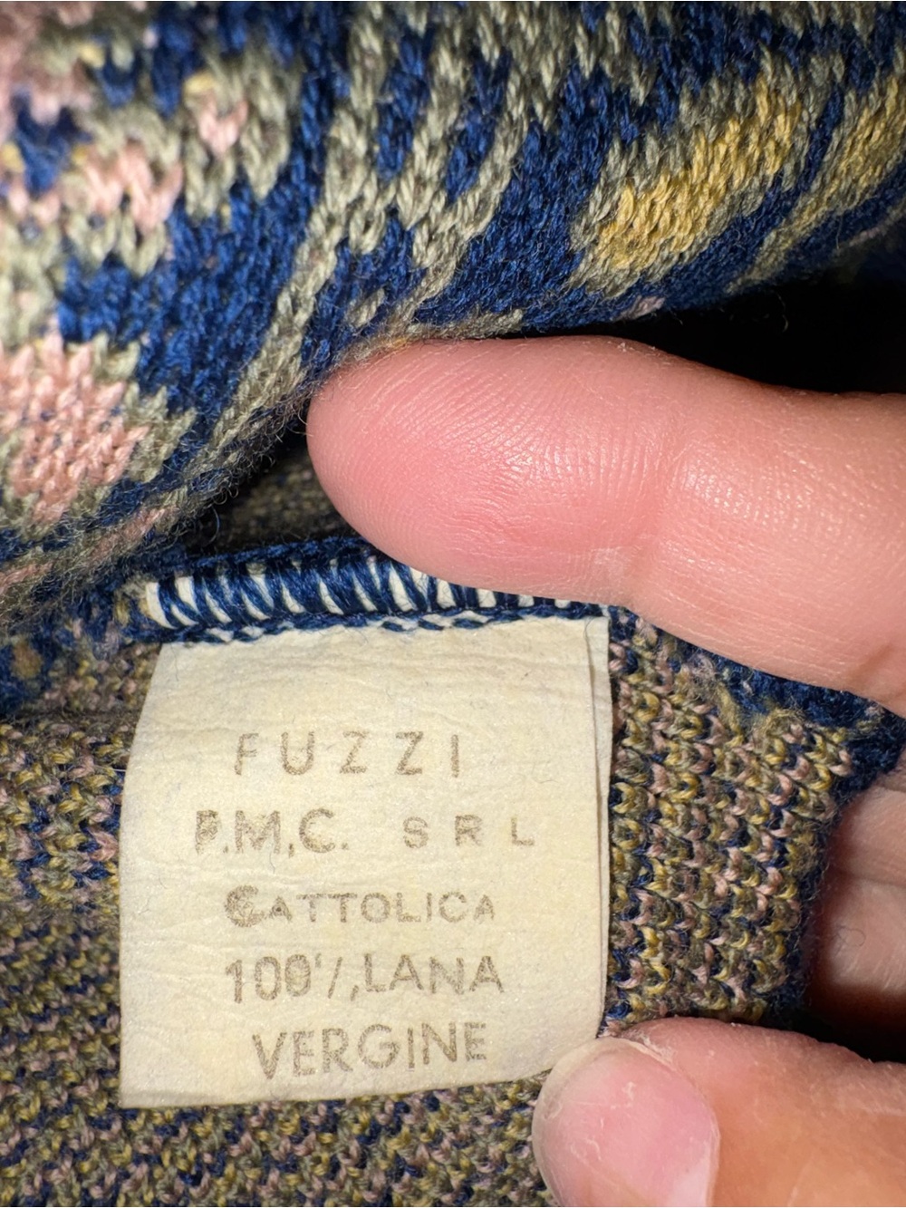 Vintage Jean Paul Gaultier Pour Equator Virgin Wool Floral Knit Cardigan Italy L - Picture 9 of 12